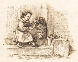Illustration pour "Cinquante fables pour enfants" de Hey