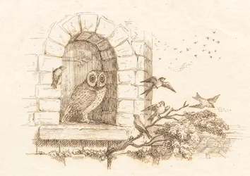 Illustration pour "Cinquante fables pour enfants" de Hey