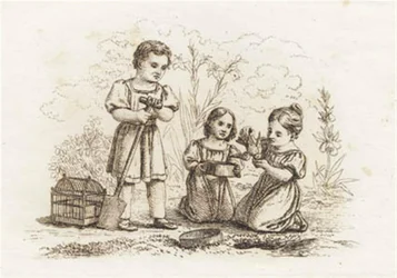 Illustration pour "Cinquante fables pour enfants" de Hey