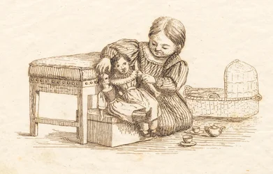 Illustration pour "Cinquante fables pour enfants" de Hey