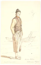 Anders Kruse. Pêcheur à Skagen