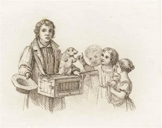 Illustration pour "Cinquante fables pour enfants" de Hey
