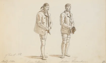 Deux prisonniers de la maison de correction