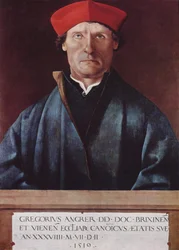 Portrait du chanoine de Bressanone Gregor Angrer