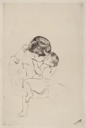 Le baiser de la mère, 1890-1891.