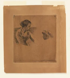 Susan et enfant se faisant face