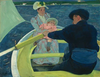 La Partie de bateau, 1893-1894