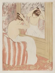 La Coiffure, 1890-1891