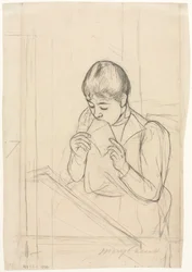 La Lettre recto, La Lettre verso, 1891