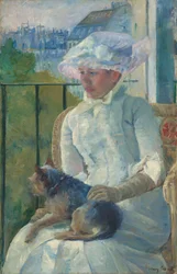 Jeune fille à une fenêtre