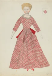 Poupée et Costume, vers 1936