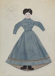 Poupée et robe