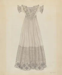 Robe de bébé, vers 1936