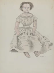 Poupée en cire
