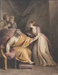 Lear et Cordelia