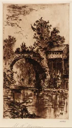 Pont sur le Buskill, Easton, Pa.
