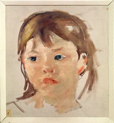 Tête de jeune fille
