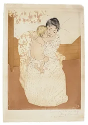 Caresse maternelle