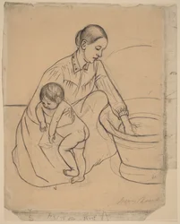 Le bain [recto]