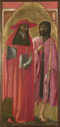 Saints Jérôme et Jean-Baptiste, vers 1428-1429