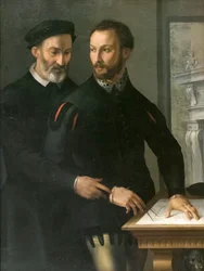 Double portrait masculin
