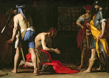 La décapitation de Jean-Baptiste, 1634