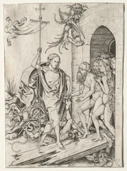 Passion de Jésus-Christ : La Descente aux limbes, 1400s