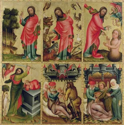 Aile gauche intérieure du Grand Autel de Saint-Pierre à Hambourg, l