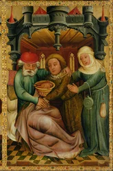 La bénédiction volée du maître-autel de Saint-Pierre à Hambourg, l