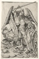 Saint Michel, troisième quart du 15e siècle