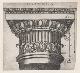 Speculum Romanae Magnificentiae: Chapiteau ionique