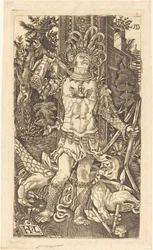 Saint Georges debout