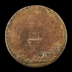 Vase dans un paysage [verso]