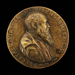 Pietro Lauro, né en 1508, poète et érudit de Modène [avers]