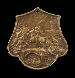 Horatius Cocles défendant le pont, seconde moitié du XVe siècle
