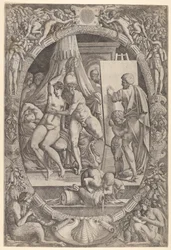 Apelles peignant Alexandre et Campaspe