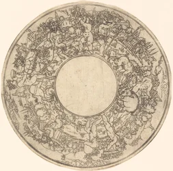 Bacchus sur un âne