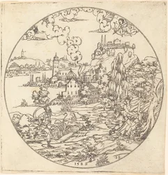 Neptune et Aréthuse