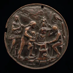 Apollon, Vénus, Mars et Vulcain, vers 1500