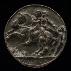 Nymphe Enlevée par un Cavalier, vers 1500