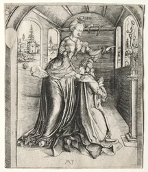 Salomon adorant les idoles, 1501