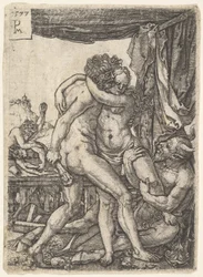 Hercule combattant les centaures