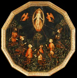 Le triomphe de Vénus, vénérée par six amants légendaires, première moitié du XVe ...