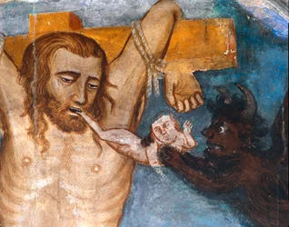 Le voleur non repenti, crucifié avec Jésus
