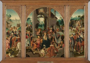 Triptyque avec l
