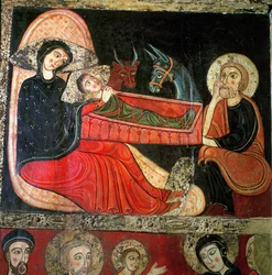 La Nativité, du Retable de Santa Maria d