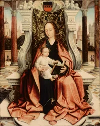 La Vierge trônant