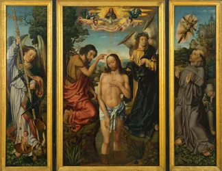 Triptyque du Baptême du Christ