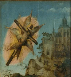 Triptyque du Baptême du Christ (détail)