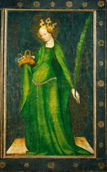 Sainte Dorothée, panneau d